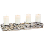 Kerzenhalter Holz natur - neu -